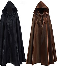 levne -punk&amp; gotický středověk 18. století 17. století mys cosplay kostým plášť čarodějnice mor lékař pánské dámské unisex halloween karneval maškaráda larp plášť středověký plášť