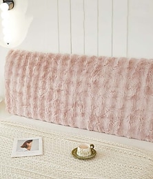 economico -Copritestata in velluto di coniglio, nuovo copritestata in peluche spesso 2025, copritestata universale per tutte le stagioni