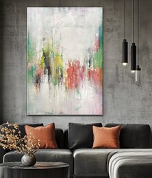 abordables -Peinture à l'huile peinte à la main de haute qualité, panneau pop, affiche murale, toile abstraite moderne, décoration esthétique de la maison, sans cadre