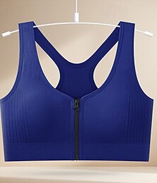 billige -Dame Sexy undertøy BH HullNightwearNylon POLY Dagligdagstøy Ensfarget Undertøy Vannmelon Rød Svart Rosa Blå Beige Vår sommer Høst vinter