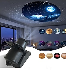 Недорогие -Проектор для планетария Galaxy Starlight, заголовки новостей для автомобильного освещения, внутреннего коридора, светодиодного настенного светильника и кемпинга на открытом воздухе с HD-изображением,