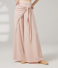 cheap -Activewear Pants Pure Color Splicing Women's Performance Training High Polyester