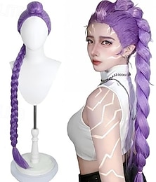 economico -Parrucche cosplay ispirate al kpop, parrucche da donna in costume Rumi, accessori per Halloween anime per adulti, oggetti di scena