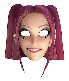 ieftine -costum de vedetă pop inspirat de idolul coreean, mască de Halloween, recuzită de Halloween, carnaval, Mardi Gras, costume de Halloween ușor de îmbrăcat