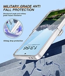 halpa -puhelin Etui Käyttötarkoitus Samsung Galaxy Z-kääntö 7 Takakuori Iskunkestävä Retro PC