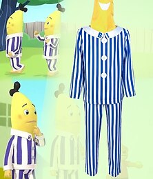 Недорогие -Бананы в пижаме День всех святых Косплэй Kостюмы Забавный костюм Взрослые Муж. Жен. Хэллоуин Карнавал Выступление Для вечеринок Легкие костюмы на Хэллоуин Одеваемся