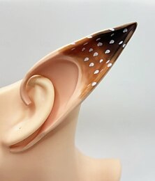abordables -Elfe Halloween Ear Cuffs Fantaisie Déguisement drôle Adulte Homme Femmes Halloween Carnaval Performance Soirée Déguisements d'Halloween faciles Se déguiser