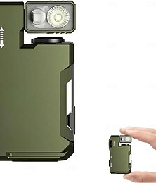 Недорогие -Фонарик g5 EDC, суперяркий, 400 люмен, перезаряжаемый, мини-фонарик с магнитом, 3 режима, RGB, вращение на 180 градусов, двойной свет, водонепроницаемость IP68, портативный металлический брелок для
