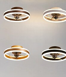 preiswerte -40~50 cm Hängelaternen-Design Deckenventilator ABS Modern 110-120V 220-240V