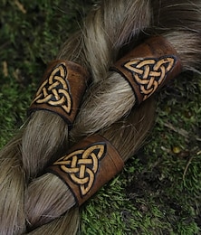 levne -Retro Středověké Renesanční Ozdoby 5 ks Viking Keltský rytíř Maškarní kostým Dámské Keltské Viking předvečer Všech svatých Karneval Výkon LARP Ren Faire Dospělí Více doplňků