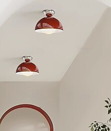 abordables -Lámpara de techo LED de 23 cm, empotrada, estilo artístico, estilo formal, para pasillo, blanco cálido, 110-240 V