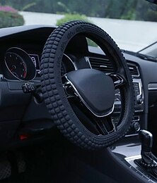 ieftine -Husă de direcție din silicon cu boabe de porumb - 1 buc. protecție antiderapantă pentru mânerul direcției auto, fără cerc interior - accesoriu de prindere pentru vehicule în toate anotimpurile