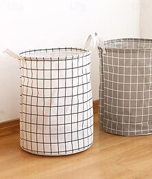 cheap -Portable Round Laundry Basket – Collapsible Dirty Clothes Hamper, Storage Bin for Laundry, Easy Carry & Home Organization