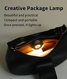 levne -Mini lehké přenosné kreativní světlo do tašky s jemným světlem a jemným háčkem pro snadné připevnění a odejmutí