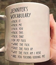 billiga -Vit Keramik Meddelande Serie Muggar och koppar