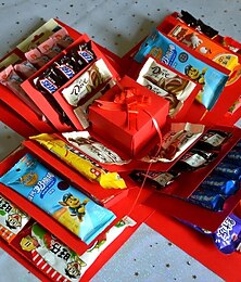 abordables -Coffret cadeau surprise de Noël, boîte à bonbons pour fête d'anniversaire, décoration de demande en mariage, boîte cadeau créative faite à la main pour anniversaire, souvenir romantique