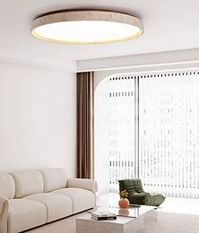 voordelige -32 cm Dimbaar Plafondlampen Hout Acryl Vintage Modern 110-240 V