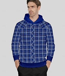 abordables -Homme T-shirt POLO Bleu manche longue Top Tenue de golf Vêtements Tenues Porter des vêtements