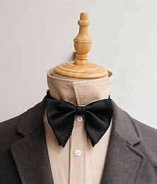 billiga -Herr Fluga Modernt Modernt Rosett Enfärgad / vanlig färg Bröllopsfest Dagliga kläder