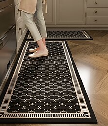 economico -Tappeti da cucina antiscivolo, assorbenti, resistenti all'olio, lunghi tappeti da corridoio, lavabili, antimacchia, tagliabili, tappetini per ingresso, protezione per pavimenti da cucina, decorazioni