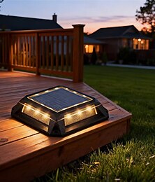 billiga -Formgjuten aluminiumskal LED solcellslampor utomhus däckbelysning väglampor landskapsdekorationslampor 1 st