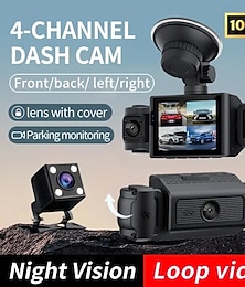 preiswerte -1080p Full HD / Automatische Aufnahme beim Start Auto dvr 110 Grad Weiter Winkel CMOS 2 Zoll IPS Autokamera mit Schleifenaufnahme / Video + foto 4 Infrarot-LEDs Auto-Recorder