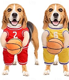 preiswerte -hund basketball kostüm mit ball basketball hund kostüm hund basketball player kostüm hund basketball halloween kostüm hält ball pet halloween kostüme für hund katze