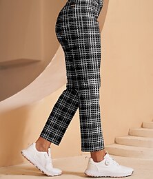 preiswerte -Damen Golfhosen Grau Hosen Damen-Golfkleidung, Kleidung, Outfits, Kleidung