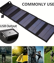 levne -solární skládací taška USB solární panel přenosný solární panel venkovní nabíječka