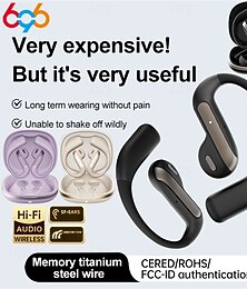 abordables -Casque de traduction intelligent IA, véritable casque de sport sans fil Bluetooth longue durée, son stéréo, casque semi-intra-auriculaire à conduction aérienne