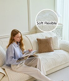 abordables -Housse de canapé en velours de coton pour animaux de compagnie, housse de coussin de canapé épaisse ultra douce et adaptée aux animaux de compagnie, protection de canapé élégante et antidérapante pour