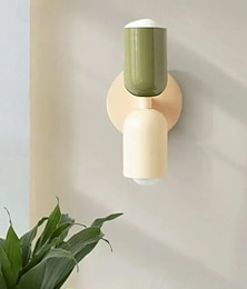 billiga -led vägglampor koppar minimalism upp och ner varmvitt ljus 5w 3000k vägglampor modern modern stil vardagsrum sovrum matsal metall vägglampa