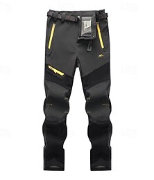 levne -Dámské Dağcı Pantolonu Fleecové kalhoty Termo kalhoty Nepromokavé kalhoty Slátanina Zima Venkovní Běžný Zahřívací Voděodolný Větruvzdorné Spodní část oděvu Kapsa na zip Fialová Zelená Outdoor a