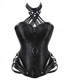 ieftine -Pentru femei Îmbrăcăminte modelare corporală Modă Sexy Floral Fără Spate Vacanță Petrecere Stradă Fără manșon Corset Negru Roșu Vin Gri Primăvară Toamnă Fit adaptat
