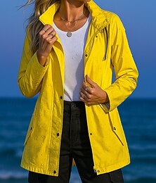 levne -Dámské Venkovní bunda Dağcı Ceketi Pláštěnka Venkovní Voděodolný Větruvzdorné Rychleschnoucí Lehká váha Turistické oblečení Turistické oblečení Jaro Podzim sako Lov Lezení Kempování a turistika Pevn