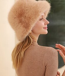 levne -Dámské Kyblík Denní Dovolená Pevná barva Polyester Na běžné nošení Zahřívací 1 PC
