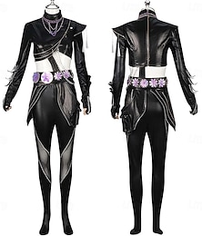 preiswerte -Von koreanischen Idolen inspiriert Popstar Kostüm Bodysuits Festkleidung Virtuelles Idol Film Cosplay for Damen Erwachsene Halloween Karneval Leistung Party