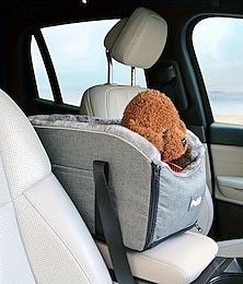 abordables -siège auto confortable pour petit animal de compagnie siège auto portable pour animal de compagnie - chien portable &sac de voyage pour chat avec fermeture à boucle sécurisée en polyester pour animaux
