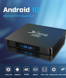 cheap -X96Q PRO H313 New Arrival X96Q pro TV BOX android 10.0 Allwinner H313 2.4&5G WIFI Media Player Youtube set top box pk x96 h96 hk1