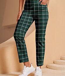 preiswerte -Damen Golfhosen Grün Hosen Damen-Golfkleidung, Kleidung, Outfits, Kleidung
