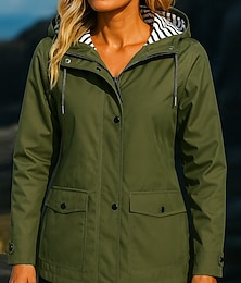 abordables -Mujer Chaqueta para senderismo Impermeable Al aire libre Impermeable Resistente al Viento Trajes de senderismo Ropa de senderismo Primavera Otoño Camiseta Camping / Senderismo / Espeleología Corriendo