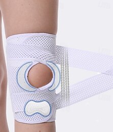 abordables -Hombre Rodilleras deportivas de compresión (paquete de 2) A prueba de resbalones Plano Dolor de rodilla Soporte de rodilla por Rutina de ejercicio ACL Levantamiento de pesas