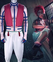 preiswerte -Akaza Komaji Anime Outfits Kostüm Festkleidung Cosplay-Anzüge Halloween Karneval Leistung Comic-Konzert Anime Expo Kostüm Für Herren Erwachsene