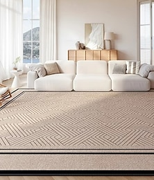 levne -Francouzský vintage hedvábný koberec z ledového hedvábí, chladivý koberec do obývacího pokoje, na pohovku nebo do ložnice, elegantní luxusní koberec k nočnímu stolku s retro designem