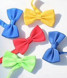abordables -Homme Noeud Papillon Bureau / Affaires Traditionnel / Classique Couleur Unie / Unie Soirée Formelle Date Bonbon seize