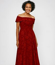 preiswerte -rot-blaues A-Linien-Abendkleid, elegantes Abendkleid, formelle Hochzeit, bodenlang, ärmellos, schulterfrei, Tasche, Spitze mit Schleife(n) 2025