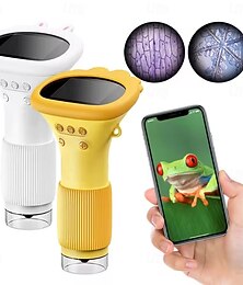 baratos -Portable Handheld Microscope Microscôpio 1000X Fácil de operar Iluminação LED