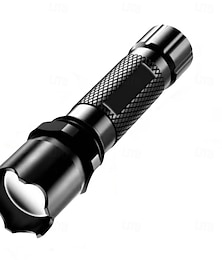 economico -mini torcia a led ricaricabile tramite usb, super luminosa, compatta, portatile per studenti, adatta per l'uso domestico all'aperto con illuminazione a lungo raggio