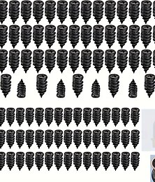 olcso -60/100 db-os gumiabroncs-javító gumiszeg, gumicsavar, gumiabroncs-dugók, önkiszolgáló vákuumos gumiabroncs-javító szegkészlet, gumiabroncsok gyors defektjavító szerszámai, alkalmasak autókhoz,