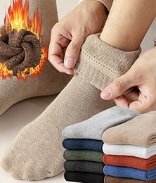 economico -Per donna Calzini al polpaccio All'aperto Quotidiano Ferie Tinta unica Poliestere Casual Elastico Caldo 1 Paio